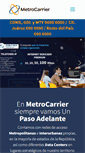 Mobile Screenshot of metrocarrier.com.mx